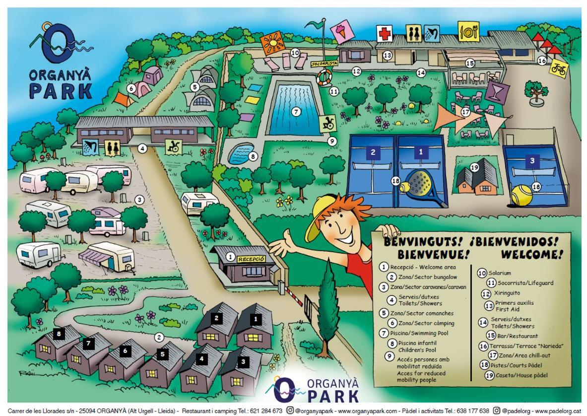 Camping Park Campsite Organya